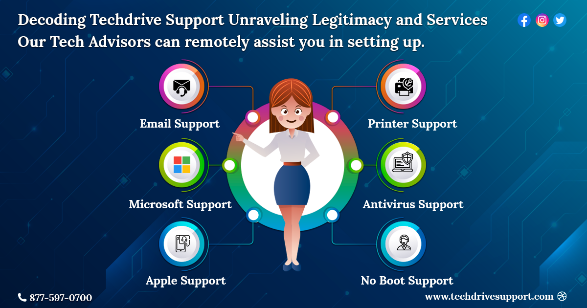 Decoding Tech Drive Support: Unraveling Legitimacy and Services